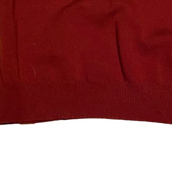 NWOT Burgundy ModCloth Wide Neck Sweater - Picture 6 of 7